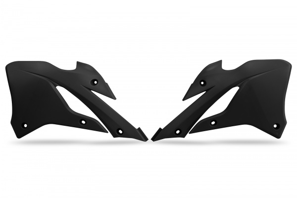 Radiator Covers black for Kawasaki KX 85 (2022-26) - KX 112 (2022-26)